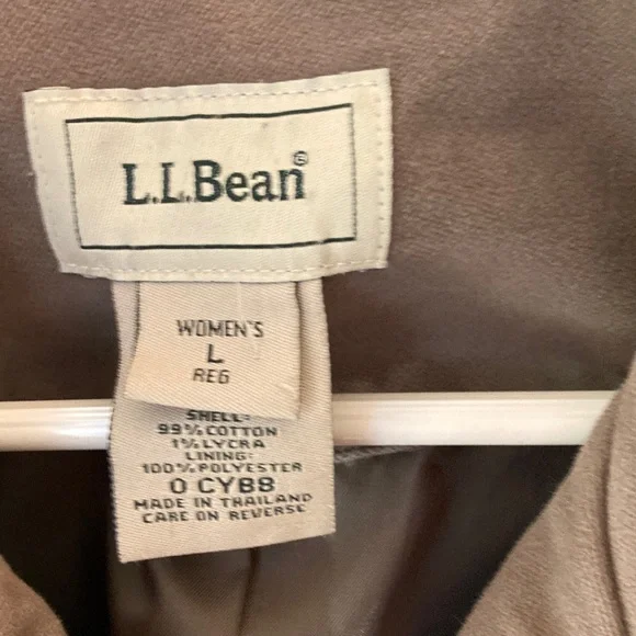 L.L. Bean Women's Tan Utility Jacket - Picture 2 of 8